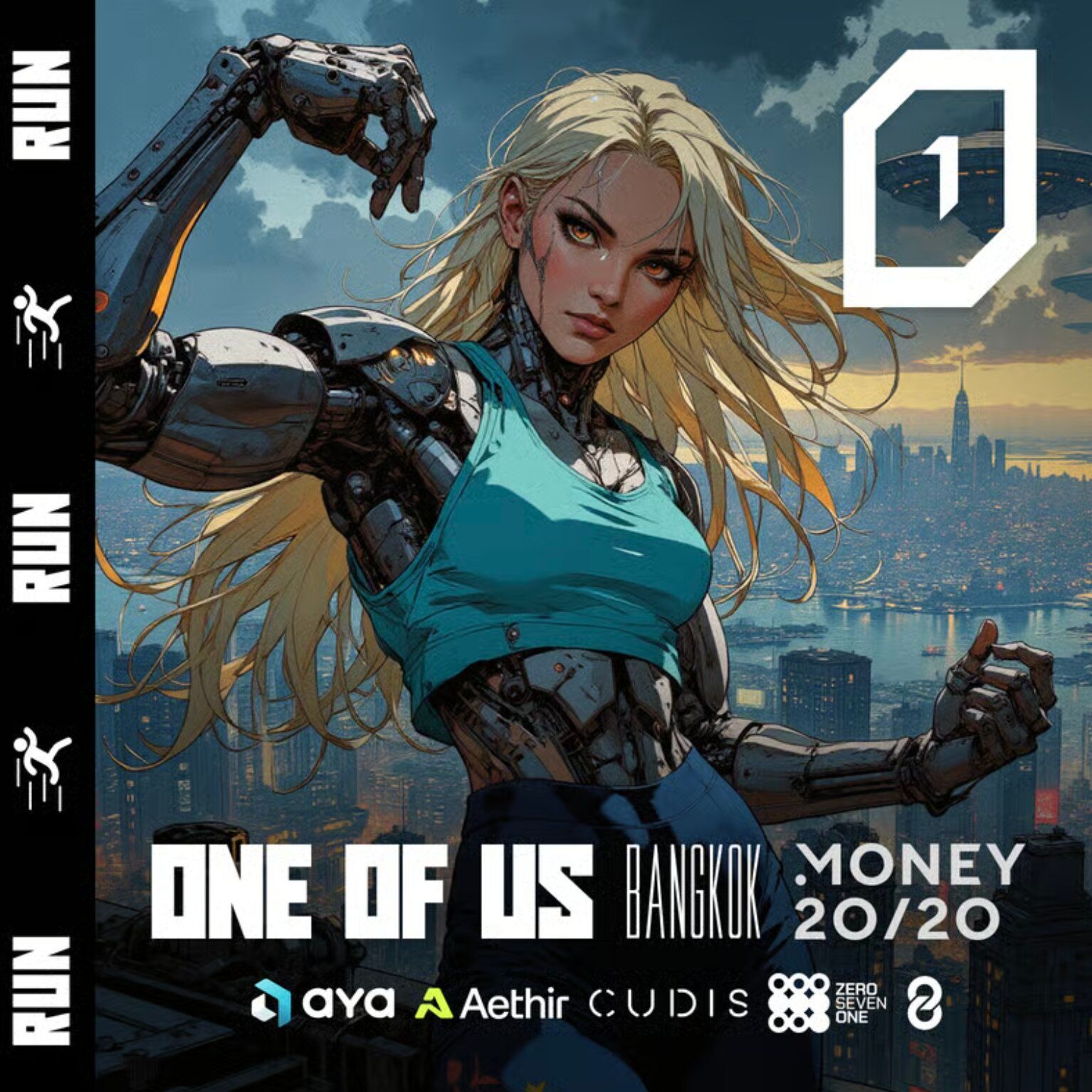 ONE OF US Run & Coffee // Aya, 071Labs, Cudis & Aethir