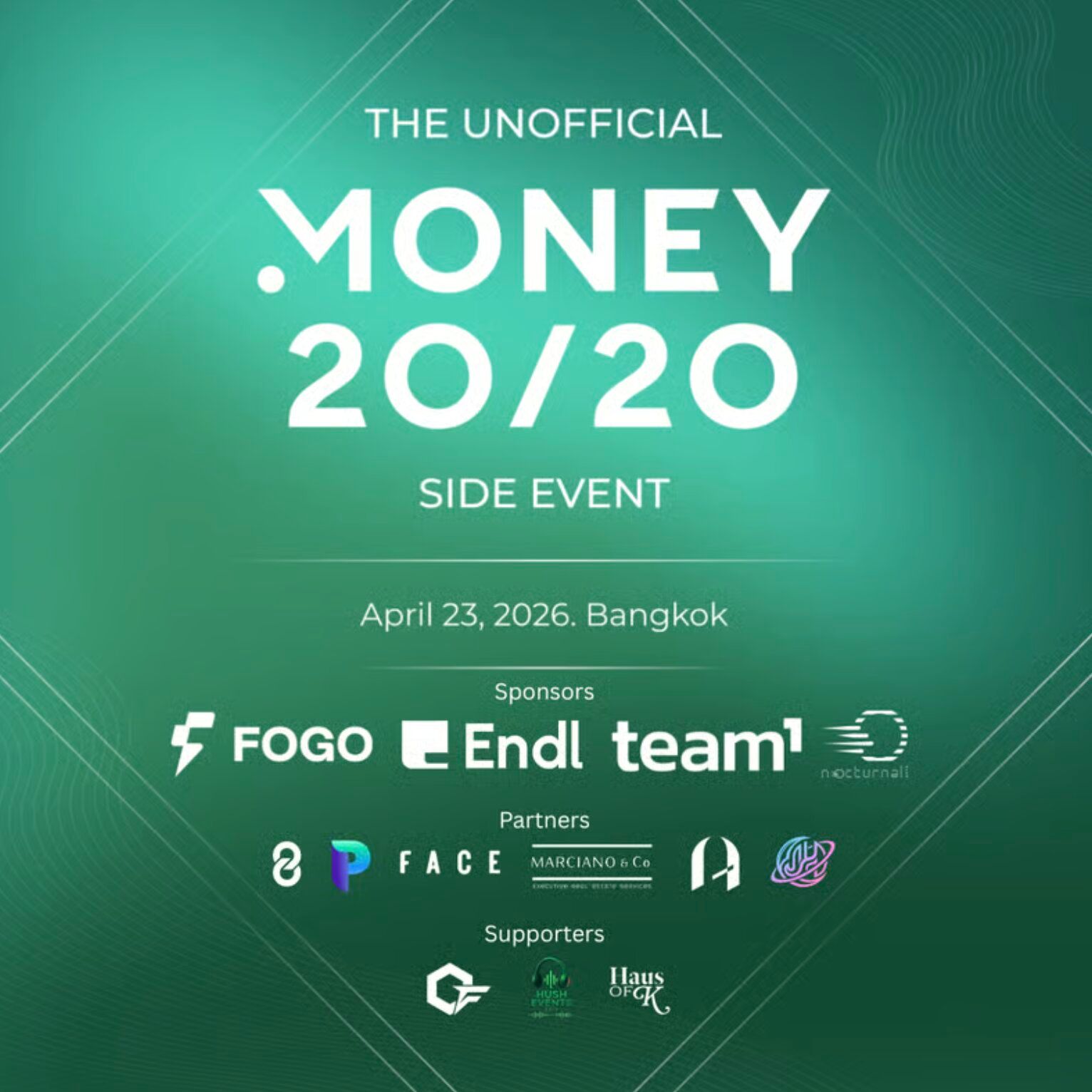 Money 20/20 Unofficial Side Event Bangkok Experience