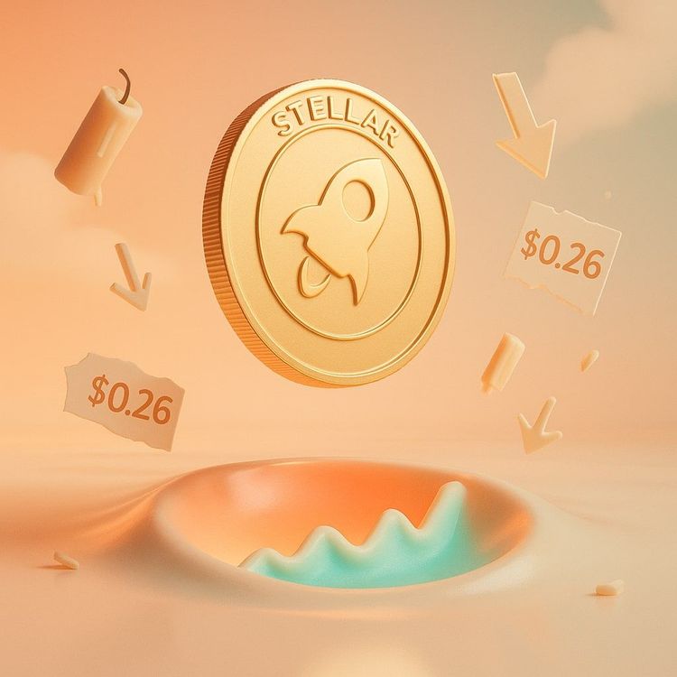 Stellar (XLM) in Trouble? Volume Collapses as Key Support Faces Breakdown