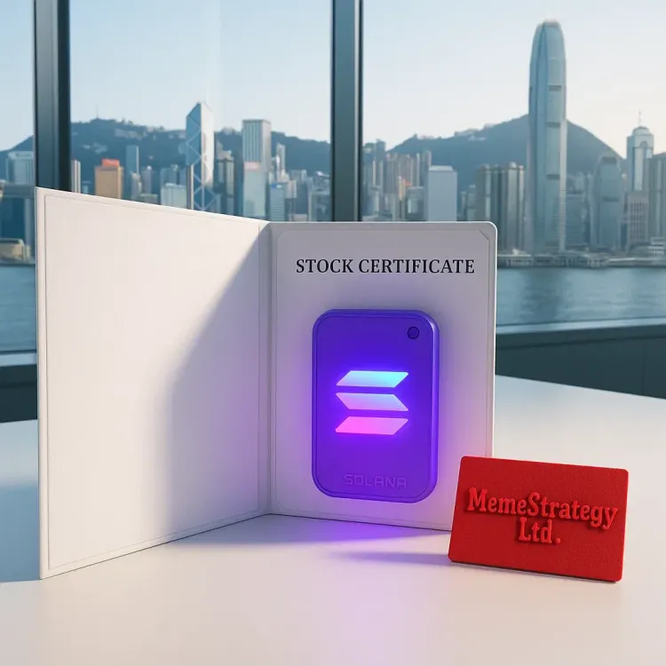  MemeStrategy Buys 2,440 SOL — First Public Company in Asia to Invest in Solana