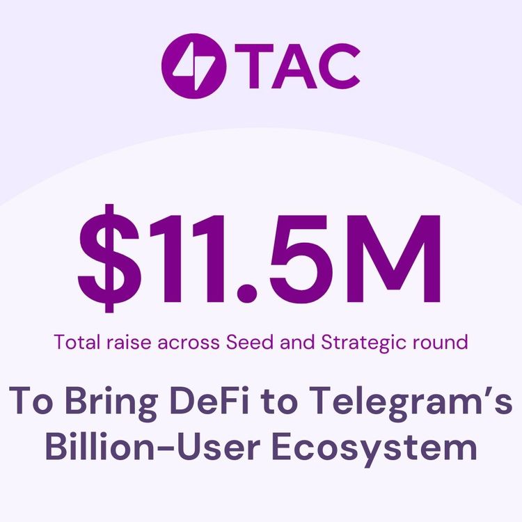 TAC Raises $11.5M to Bridge Ethereum DeFi with Telegram’s Billion-User Network