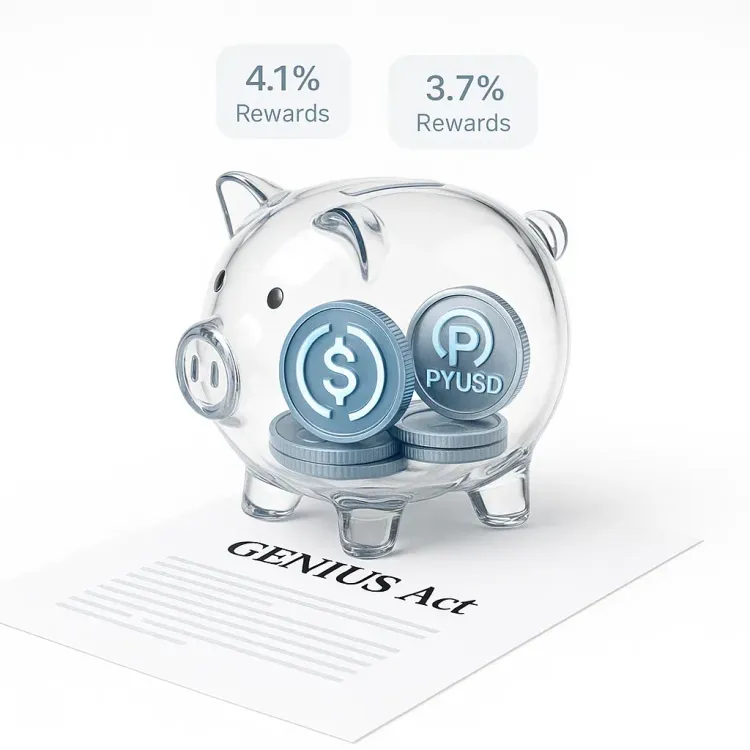 Coinbase and PayPal Exploit Loophole to Offer Stablecoin Yields Despite U.S. Law