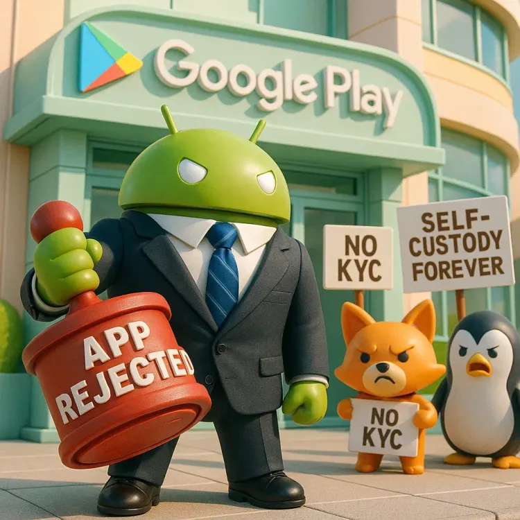 Google Play’s New Rules Threaten Non-Custodial Crypto Wallets in US and EU